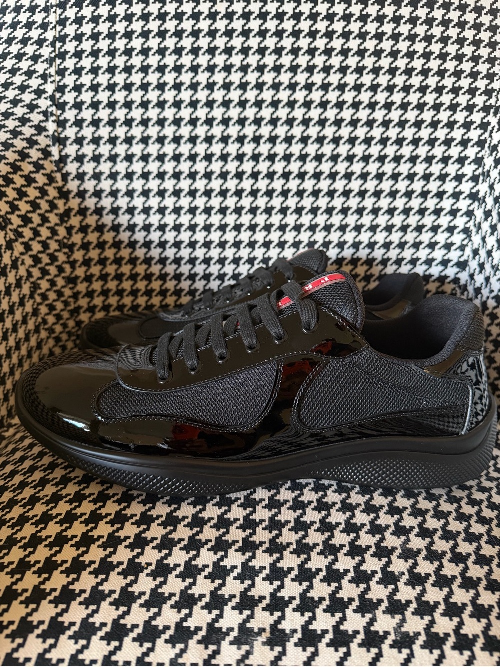 Prada Black Patent - BRAND NEW IN BOX! Never Worn! Mens size 14US